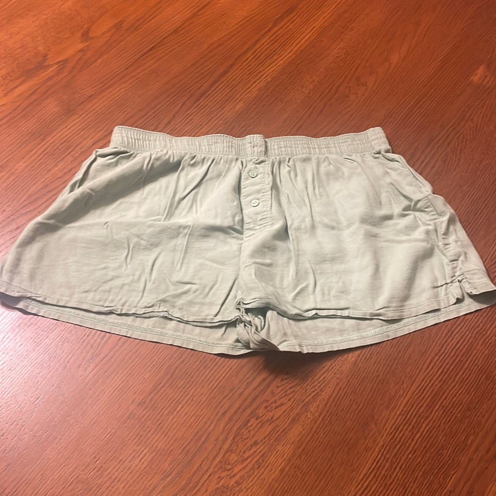 Pink Pajama Shorts, Size Small